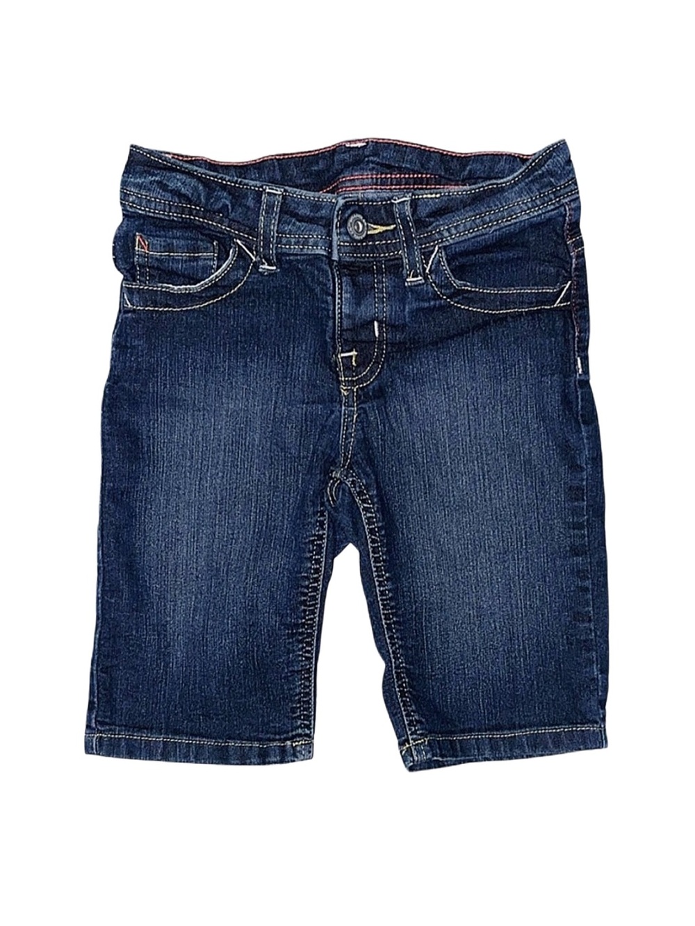 WRANGLER Boy's Dark Wash Jean Shorts Size 8